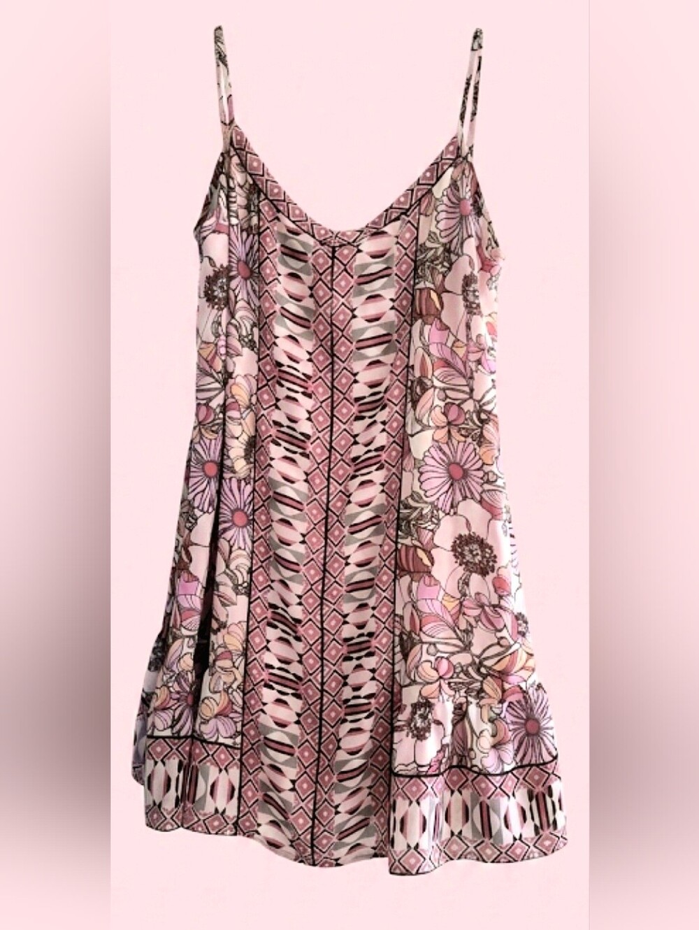 AMERICAN RAG mixed Print Dress